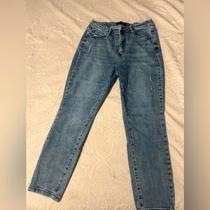 Judy Blue Boho Babe Vintage High Rise Slim Fit